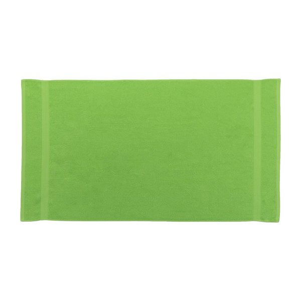 Towelsoft King size loop terry beach towel 35 inch x 65 inch-Lime HOME-BL1107-LIME